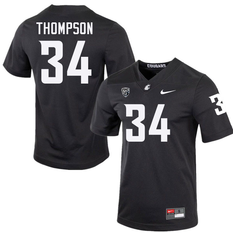 Jalen Thompson WSU Cougars Jersey.Washington State Cougars #34 Jalen Thompson Jersey Youth-Alternate